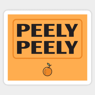 PEELY PEELY! - BUD LIGHT ORANGE Sticker